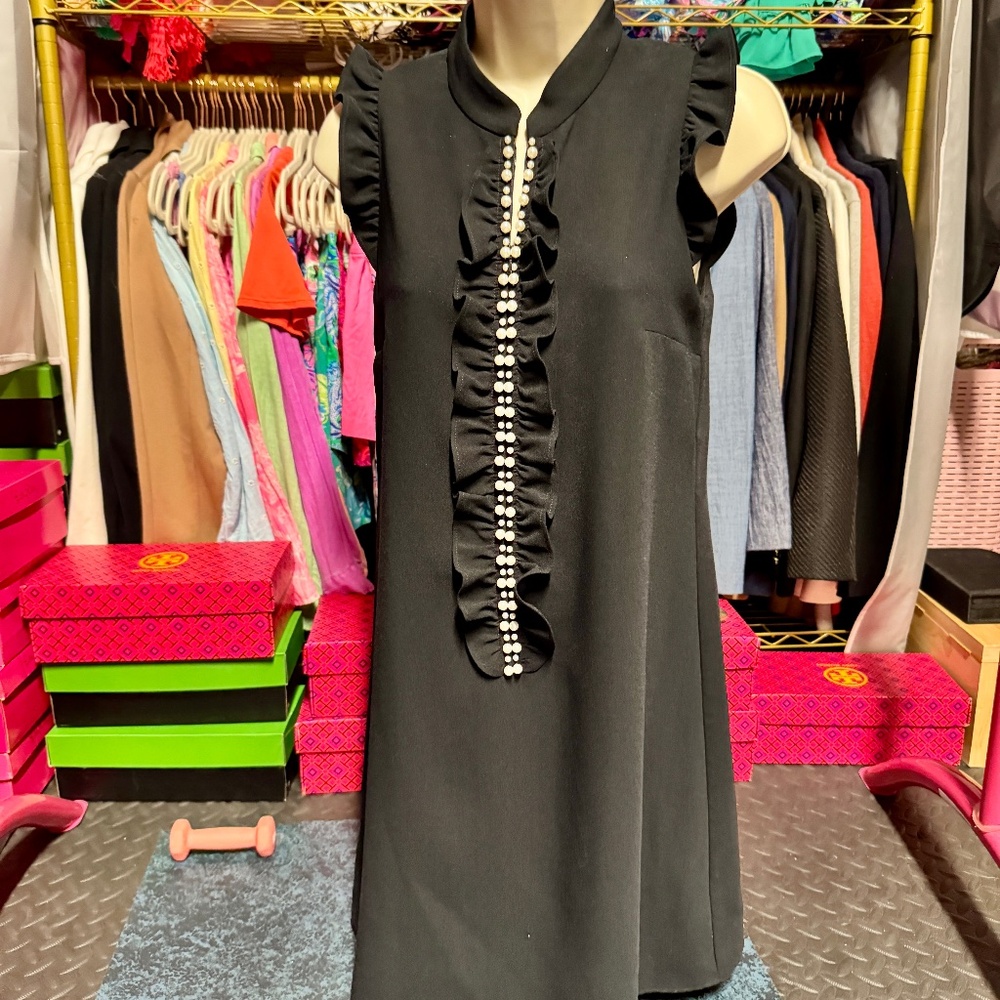 Lilly Pulitzer Adalee Shift Dress - Onyx (Size 00)